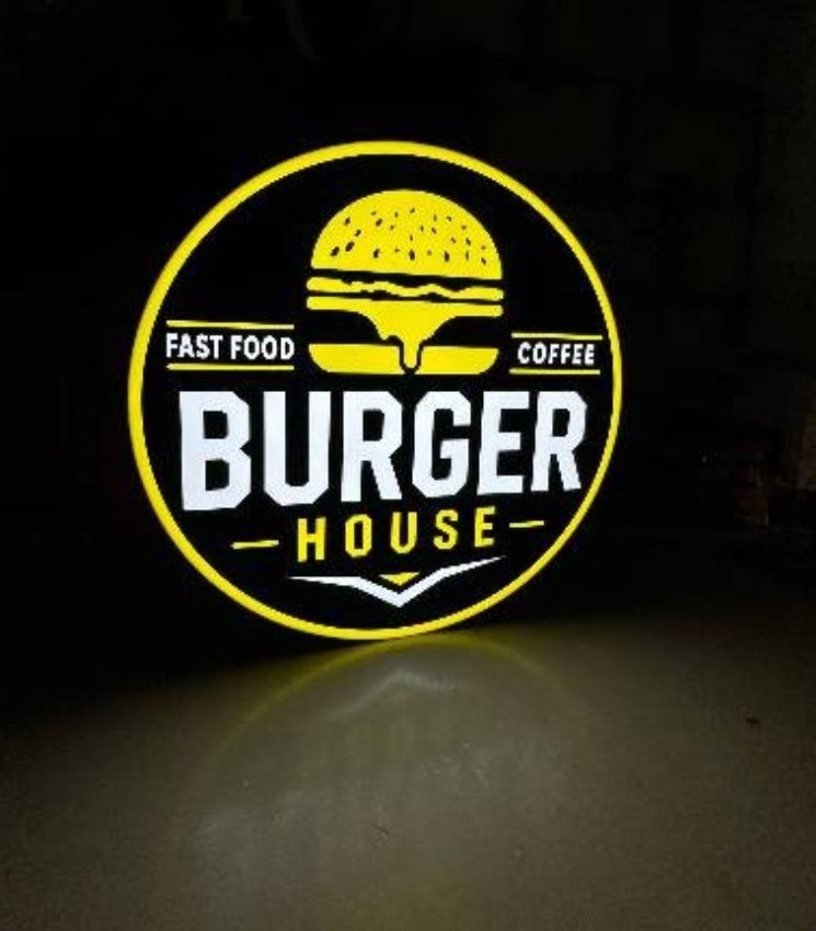 Світловий короб BURGER HOUSE